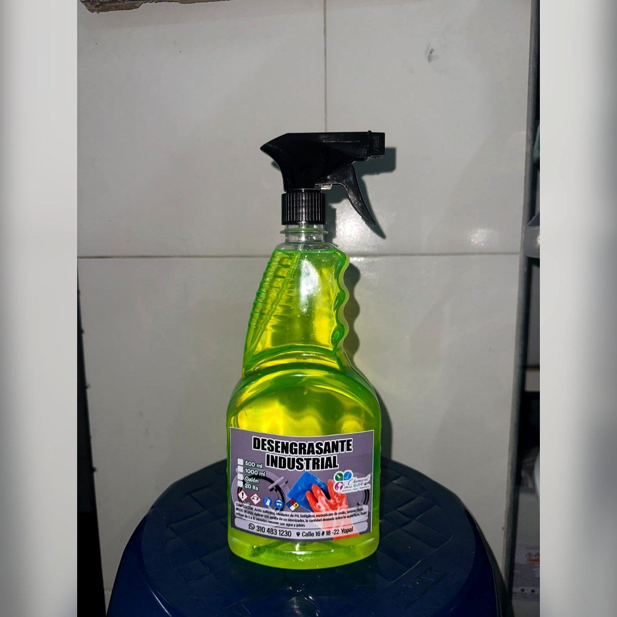 Desengrasante Ind Verde - Garrafa 10L