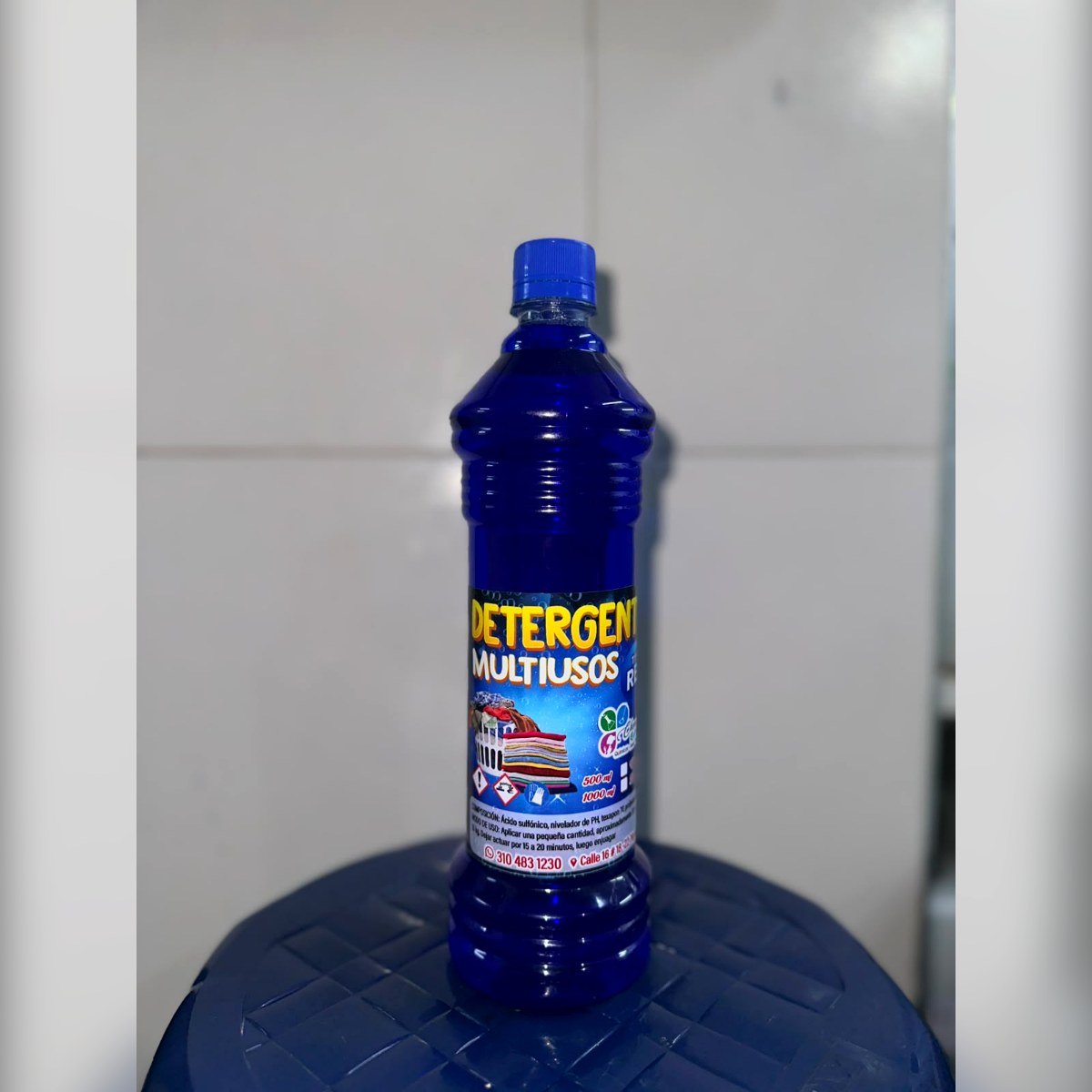 Detergente Multiusos Azul Rey