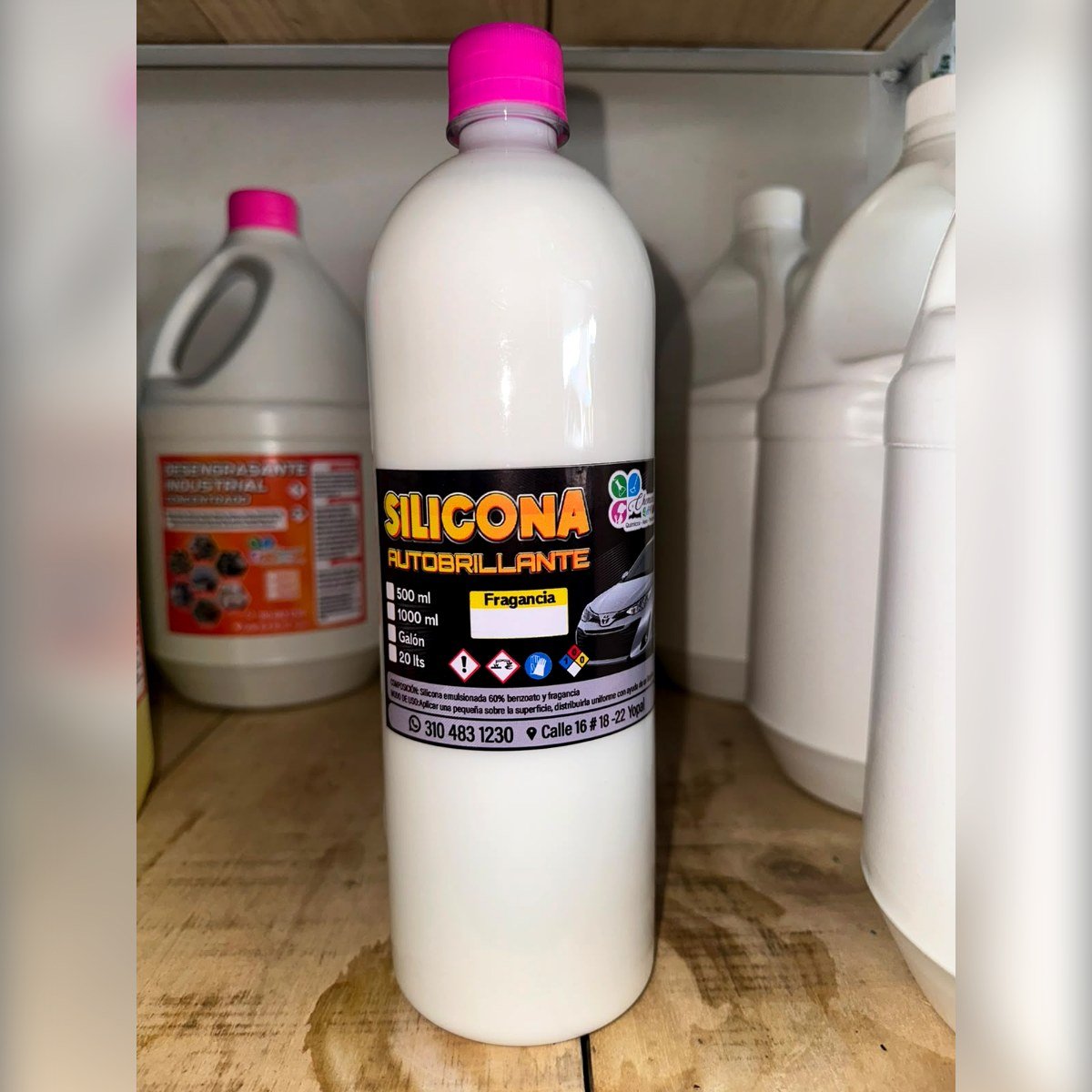 Silicona - Garrafa 10L