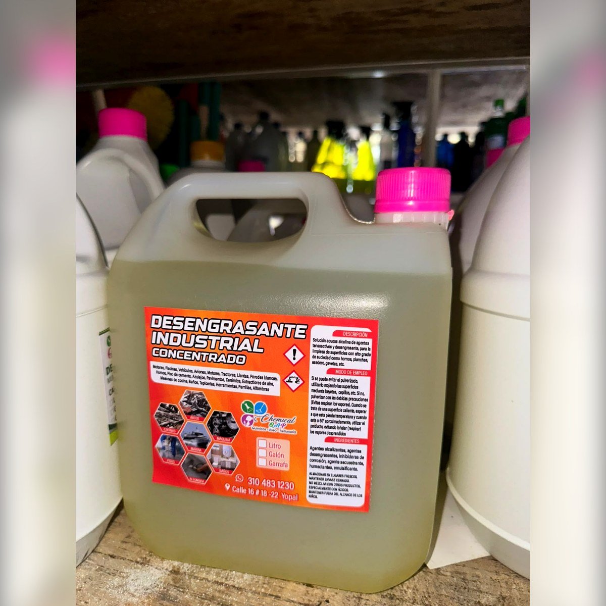 Desengrasante Ind Concentrado - Galon